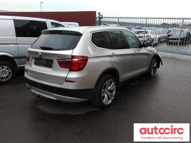 BMW X3 2010-2017 (F25) (F25), Motorkode: N47D20C, Girkassekode: GA8HP45Z