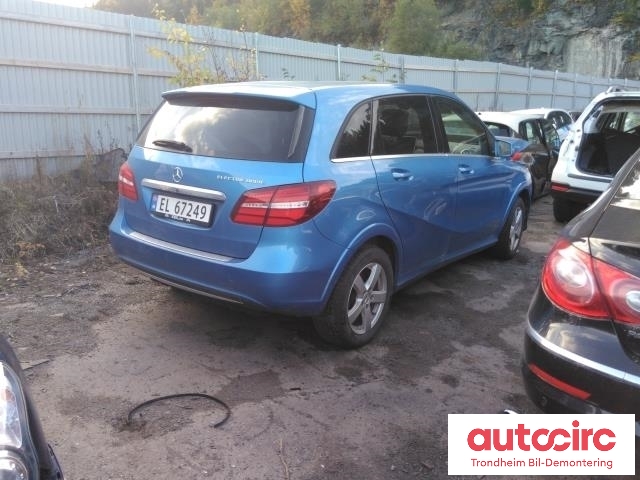 Mercedes B-Klasse, electric drive 2014-2018 (W242) (W242), Motorkode: EM0004, Girkassekode: DRIVEUNIT A242 340 34 01
