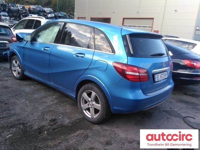 Mercedes B-Klasse, electric drive 2014-2018 (W242) (W242), Motorkode: EM0004, Girkassekode: DRIVEUNIT A242 340 34 01