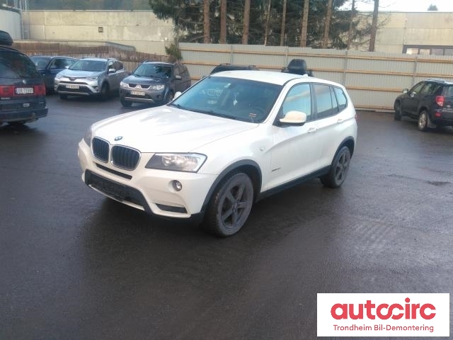 BMW X3 2010-2017 (F25) (F25), Motorkode: N47-D20C, Girkassekode: GA8HP45Z
