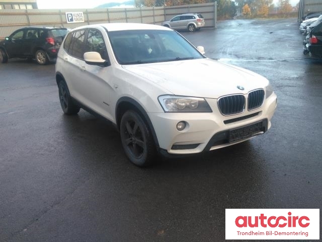 BMW X3 2010-2017 (F25) (F25), Motorkode: N47-D20C, Girkassekode: GA8HP45Z