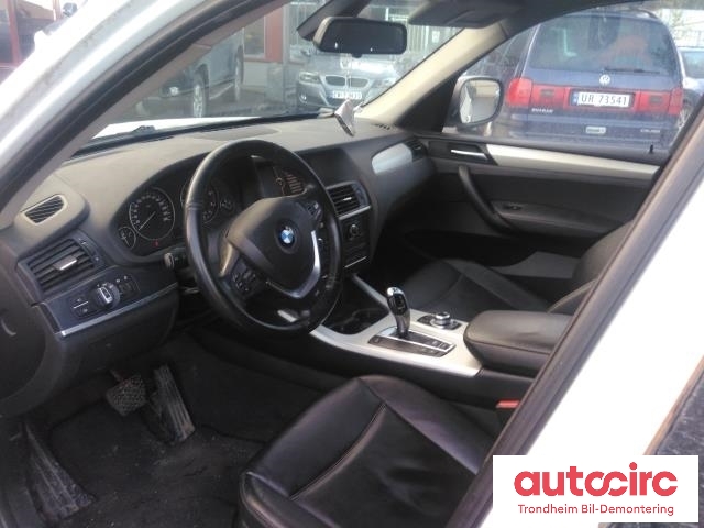 BMW X3 2010-2017 (F25) (F25), Motorkode: N47-D20C, Girkassekode: GA8HP45Z