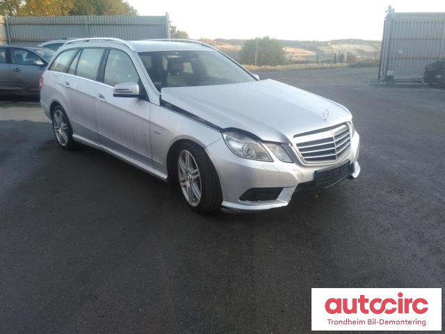 Mercedes E-Klasse 2009-2013 (Fase 1) (W212) (W212), Motorkode: 651924, Girkassekode: 722646