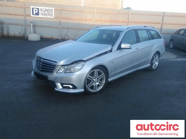 Mercedes E-Klasse 2009-2013 (Fase 1) (W212) (W212), Motorkode: 651924, Girkassekode: 722646