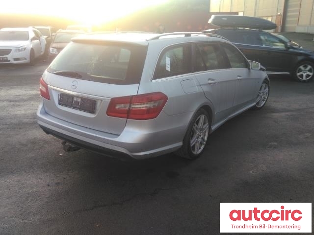 Mercedes E-Klasse 2009-2013 (Fase 1) (W212) (W212), Motorkode: 651924, Girkassekode: 722646