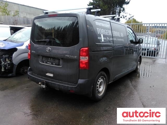Toyota Proace 2016-->> (Type II) , Motorkode: 3WZ-HV, Girkassekode: ..