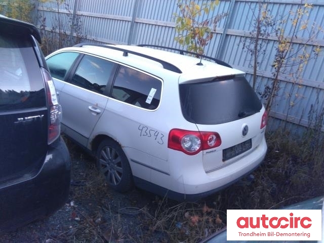 VW Passat 2005-2010 (B6) (B6), Motorkode: CBBB, Girkassekode: MKM