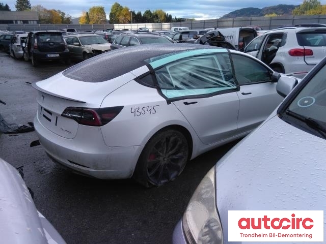 Tesla Model 3 2018-2023 (Fase 1) , Motorkode: 3D3, Girkassekode: 
