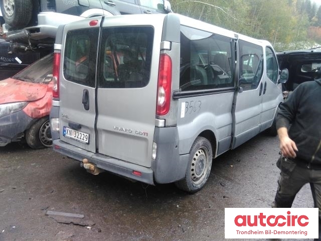 Opel Vivaro A 2006-2014 , Motorkode: M9R E7, Girkassekode: 