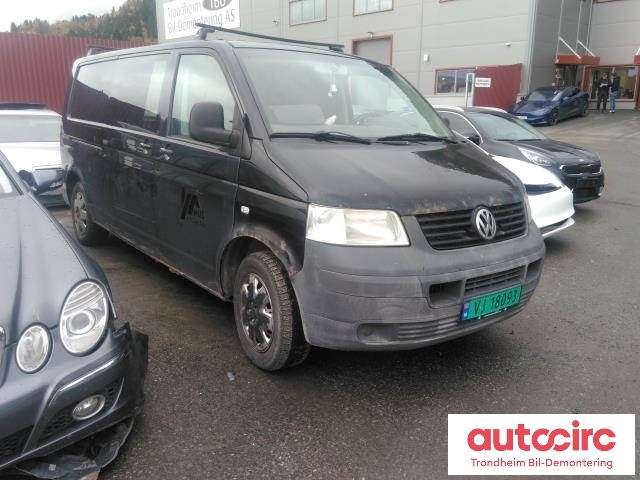 VW Transporter / Caravelle 2003-2009 (Fase 1) (T5) (T5), Motorkode: AXB, Girkassekode: FJL