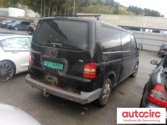 VW Transporter / Caravelle 2003-2009 (Fase 1) (T5) (T5), Motorkode: AXB, Girkassekode: FJL
