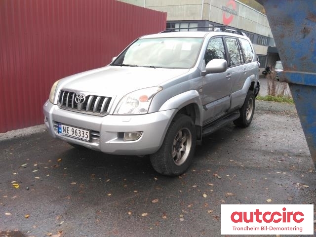 Toyota Land Cruiser 120 2002-2009 , Motorkode: 1KD-FTV, Girkassekode: 35000-6A090