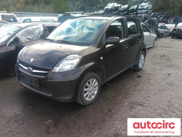 Subaru Justy 2008-2010 (Type IV) , Motorkode: 1KR, Girkassekode: 