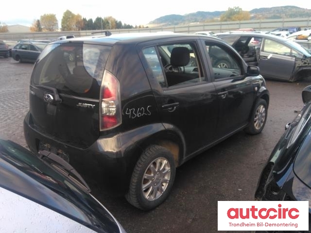 Subaru Justy 2008-2010 (Type IV) , Motorkode: 1KR, Girkassekode: 