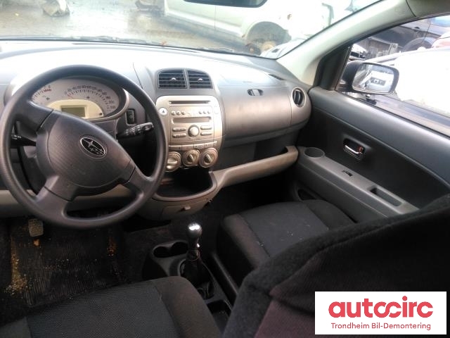 Subaru Justy 2008-2010 (Type IV) , Motorkode: 1KR, Girkassekode: 