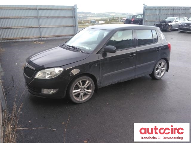 Škoda Fabia 2010-2014 (Type II, Fase 2) , Motorkode: CAYC, Girkassekode: KFK