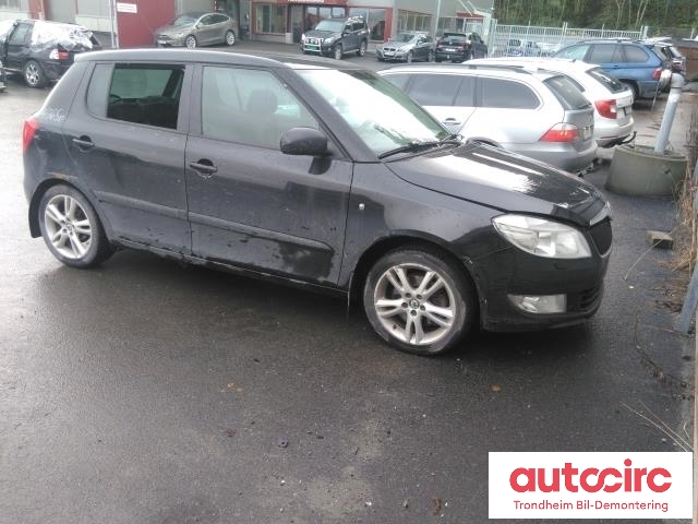 Škoda Fabia 2010-2014 (Type II, Fase 2) , Motorkode: CAYC, Girkassekode: KFK