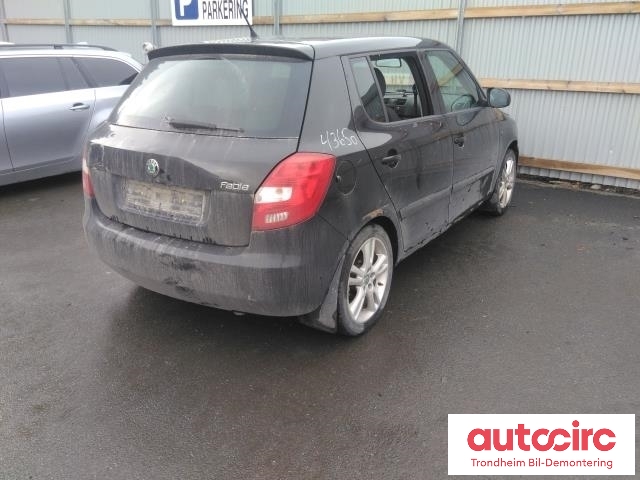 Škoda Fabia 2010-2014 (Type II, Fase 2) , Motorkode: CAYC, Girkassekode: KFK