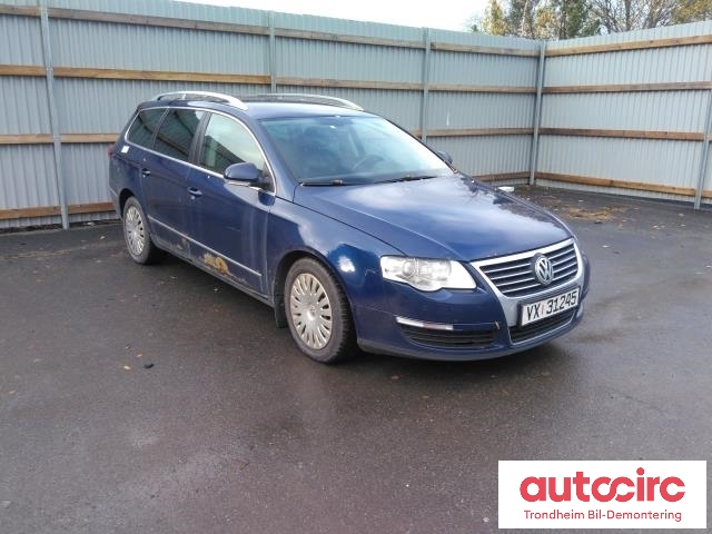VW Passat 2005-2010 (B6) (B6), Motorkode: BKP, Girkassekode: 