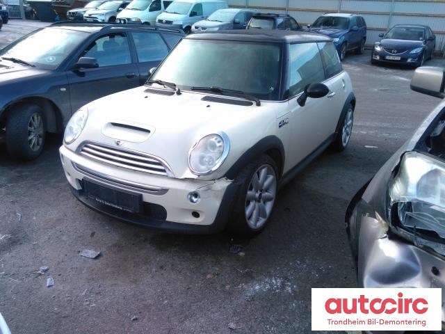 Mini One/Cooper 2001-2007 (R50-53) (R50-53), Motorkode: W11B16A, Girkassekode: GS6-85BG-TBKL