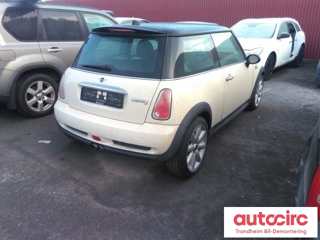 Mini One/Cooper 2001-2007 (R50-53) (R50-53), Motorkode: W11B16A, Girkassekode: GS6-85BG-TBKL