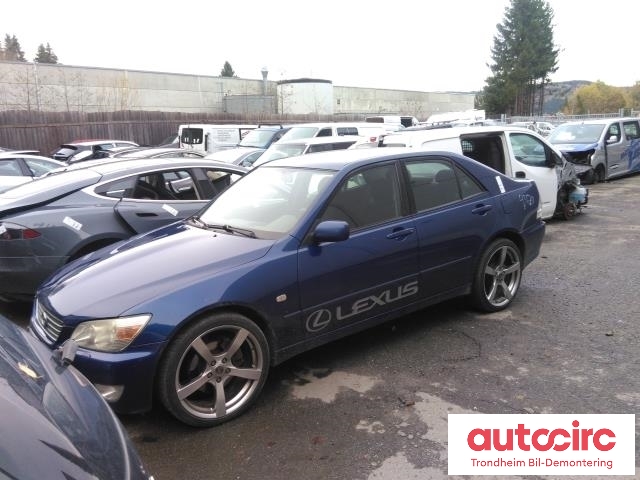 Lexus IS 1999-2005 (Type I) (XE10) (XE10), Motorkode: 1G-FE, Girkassekode: 