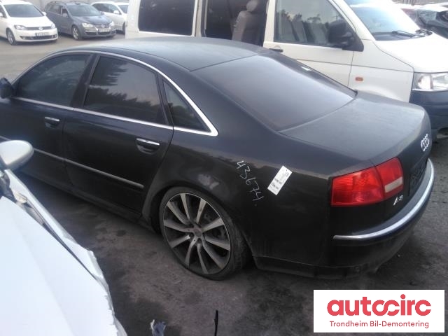 Audi A8 2003-2010 (Type II) , Motorkode: BFM, Girkassekode: GNU