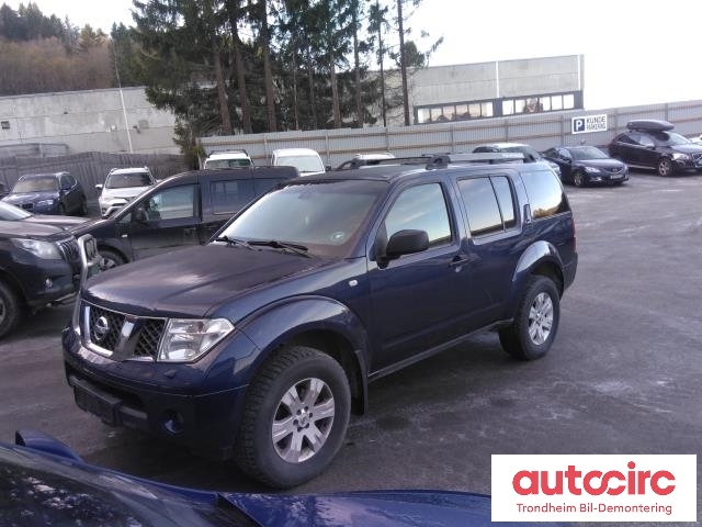Nissan Pathfinder 2005-2010 (Fase 1) (R51) (R51), Motorkode: YD25DDTI, Girkassekode: 