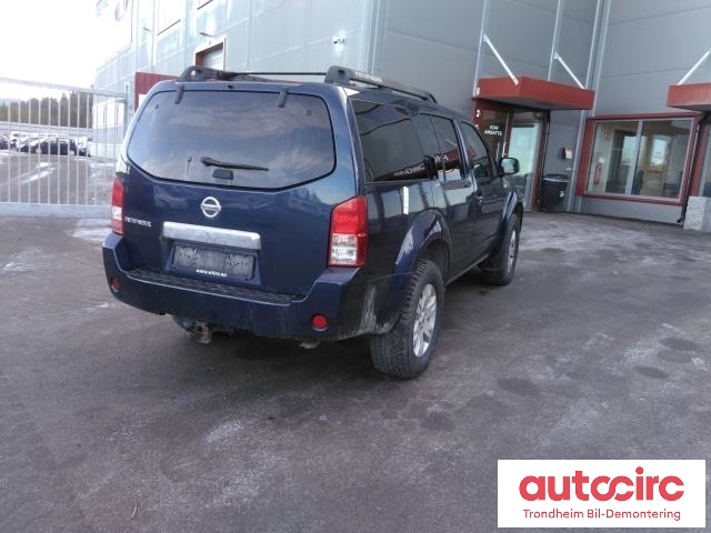Nissan Pathfinder 2005-2010 (Fase 1) (R51) (R51), Motorkode: YD25DDTI, Girkassekode: 