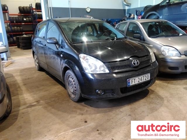 Toyota Verso 2004-2009 (Type II) , Motorkode: 2AD-FTV, Girkassekode: 