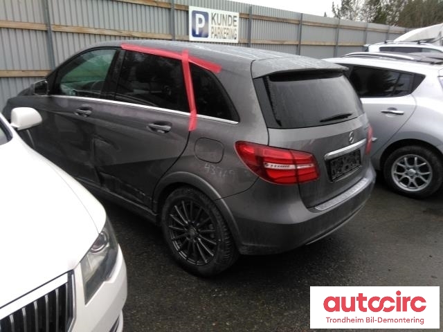 Mercedes B-Klasse, electric drive 2014-2018 (W242) (W242), Motorkode: 246460, Girkassekode: 