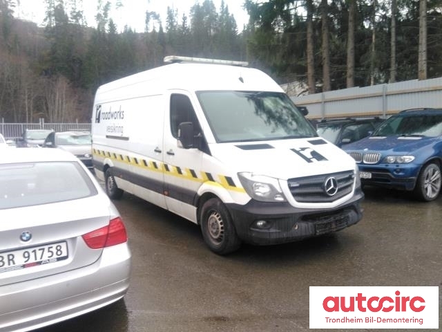 Mercedes Sprinter 2013-2018 (Fase 2) (906) (906), Motorkode: OM651.955, Girkassekode: 