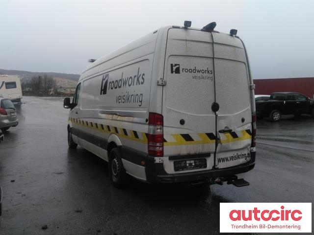 Mercedes Sprinter 2013-2018 (Fase 2) (906) (906), Motorkode: OM651.955, Girkassekode: 