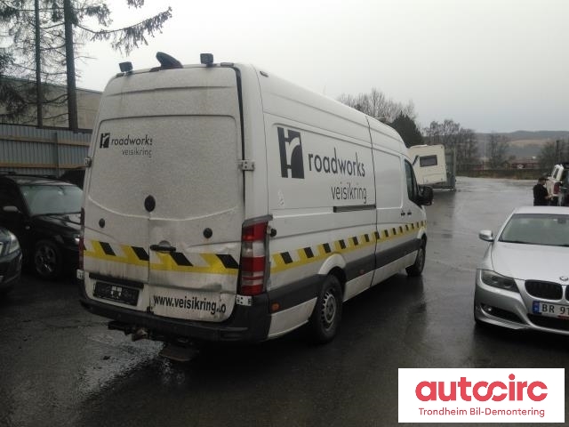 Mercedes Sprinter 2013-2018 (Fase 2) (906) (906), Motorkode: OM651.955, Girkassekode: 