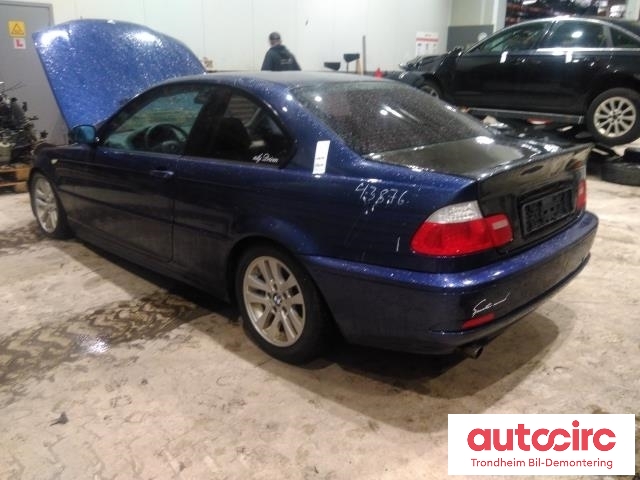 BMW 3-Serie 1998-2005 (E46) (E46), Motorkode: N42-B20A, Girkassekode: S5D 250G - TBDH