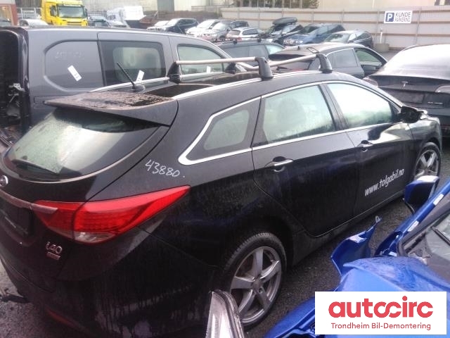 Hyundai i40 2012-2017 , Motorkode: D4FD, Girkassekode: TN02 43000 3D020
