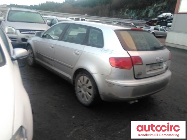 Audi A3 2003-2008 (Type II, Fase 1) , Motorkode: BLS, Girkassekode: KBL