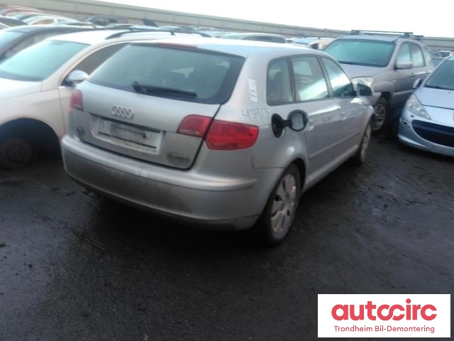 Audi A3 2003-2008 (Type II, Fase 1) , Motorkode: BLS, Girkassekode: KBL