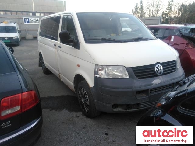 VW Transporter / Caravelle 2003-2009 (Fase 1) (T5) (T5), Motorkode: BNZ, Girkassekode: JUL