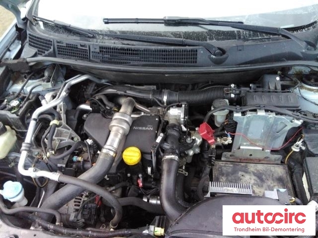 Nissan Qashqai 2010-2014 (Type I, Fase 2) , Motorkode: K9K, Girkassekode: 32010JD50A