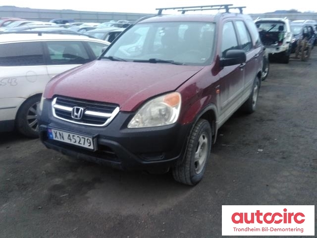 Honda CR-V 2002-2006 (Type II) , Motorkode: K20A4, Girkassekode: