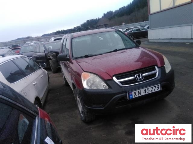Honda CR-V 2002-2006 (Type II) , Motorkode: K20A4, Girkassekode:
