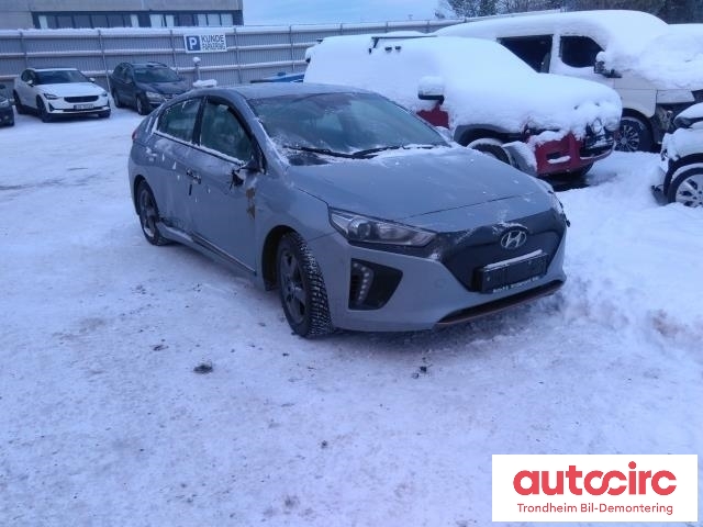 Hyundai Ioniq Electric 2016-2019 (Fase 1) , Motorkode: EM09, Girkassekode: AEEVIUJ7H549