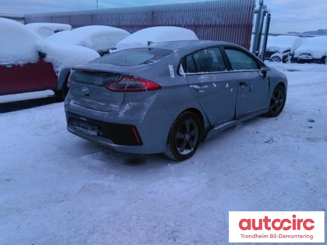 Hyundai Ioniq Electric 2016-2019 (Fase 1) , Motorkode: EM09, Girkassekode: AEEVIUJ7H549