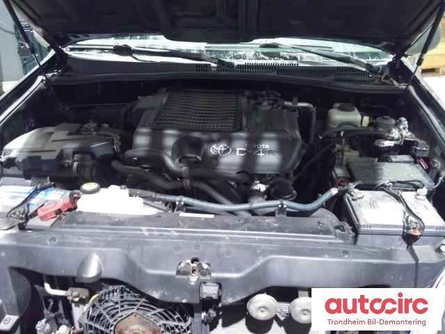 Toyota Land Cruiser 120 2002-2009 , Motorkode: 1KD-FTV, Girkassekode: 3500060B00