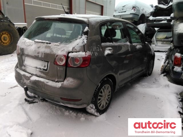 VW Golf, Plus/Cross 2009-2013 (Fase 2) , Motorkode: CAYB, Girkassekode: LHW