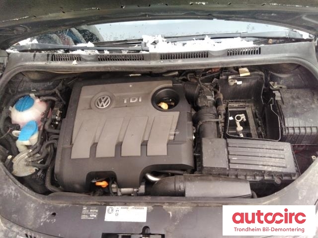 VW Golf, Plus/Cross 2009-2013 (Fase 2) , Motorkode: CAYB, Girkassekode: LHW