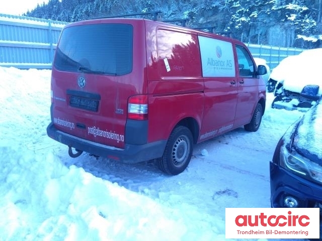 VW Transporter / Caravelle 2009-2015 (Fase 2) (T5) (T5), Motorkode: CAAD, Girkassekode: MAG