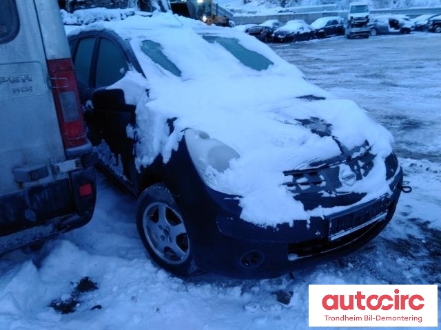 Nissan Note 2006-2013 (Type I) , Motorkode: K9K, Girkassekode: 