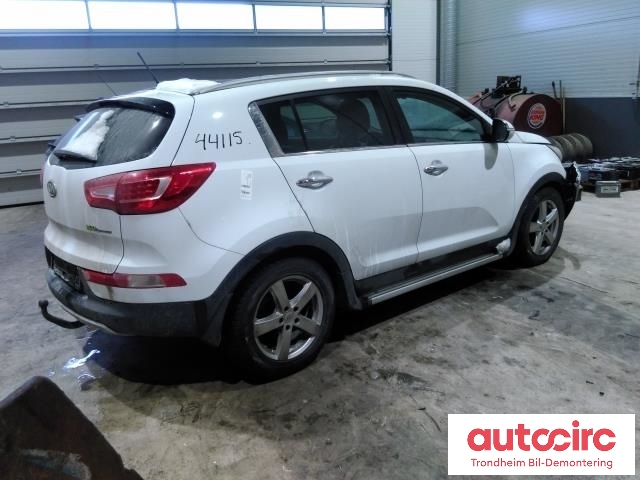 Kia Sportage 2010-2016 (Type III) , Motorkode: D4FD, Girkassekode: WCJ6 K966854 ZD78